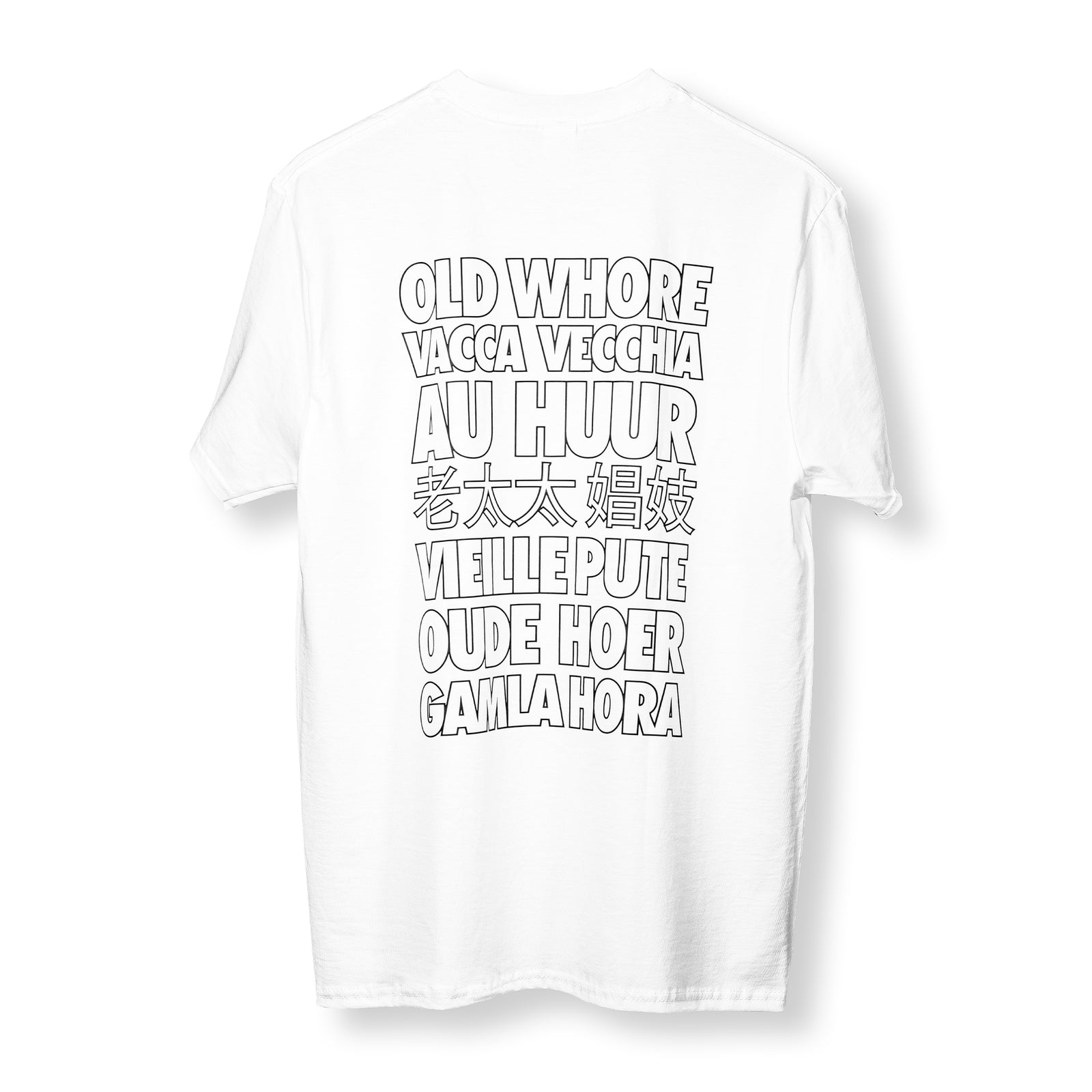 ACBM X AUHUUR T-Shirt, weiss