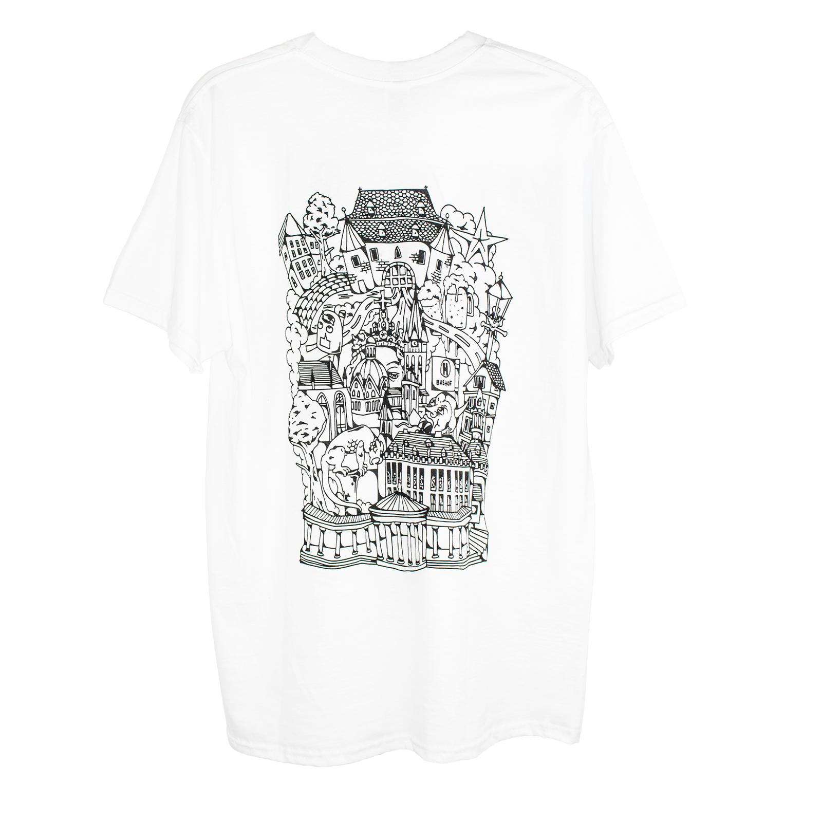 Viertel-Shirt: "Aachen City"