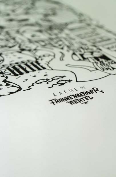 Viertel-Print: "Frankenberger Viertel"