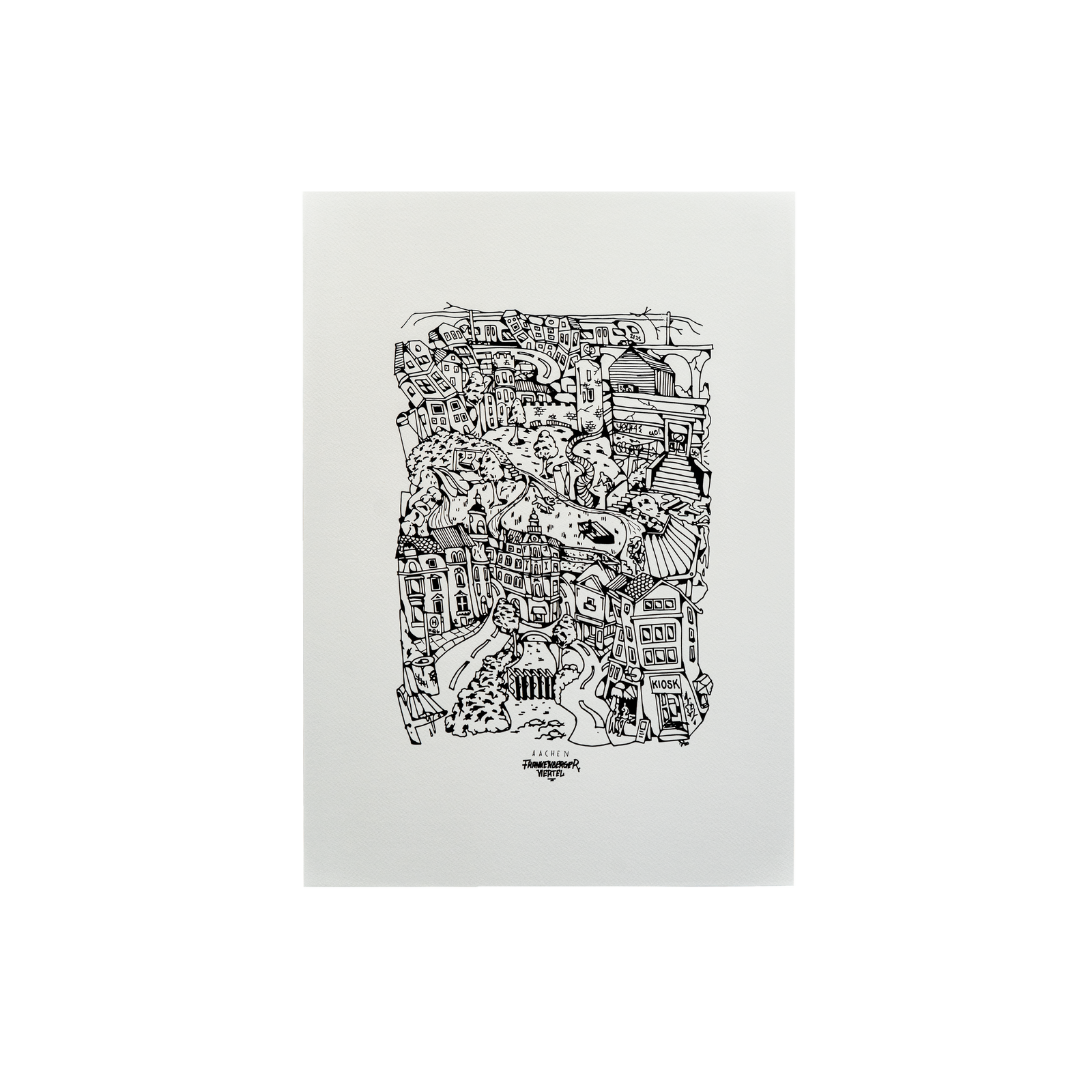 Viertel-Print: "Frankenberger Viertel"