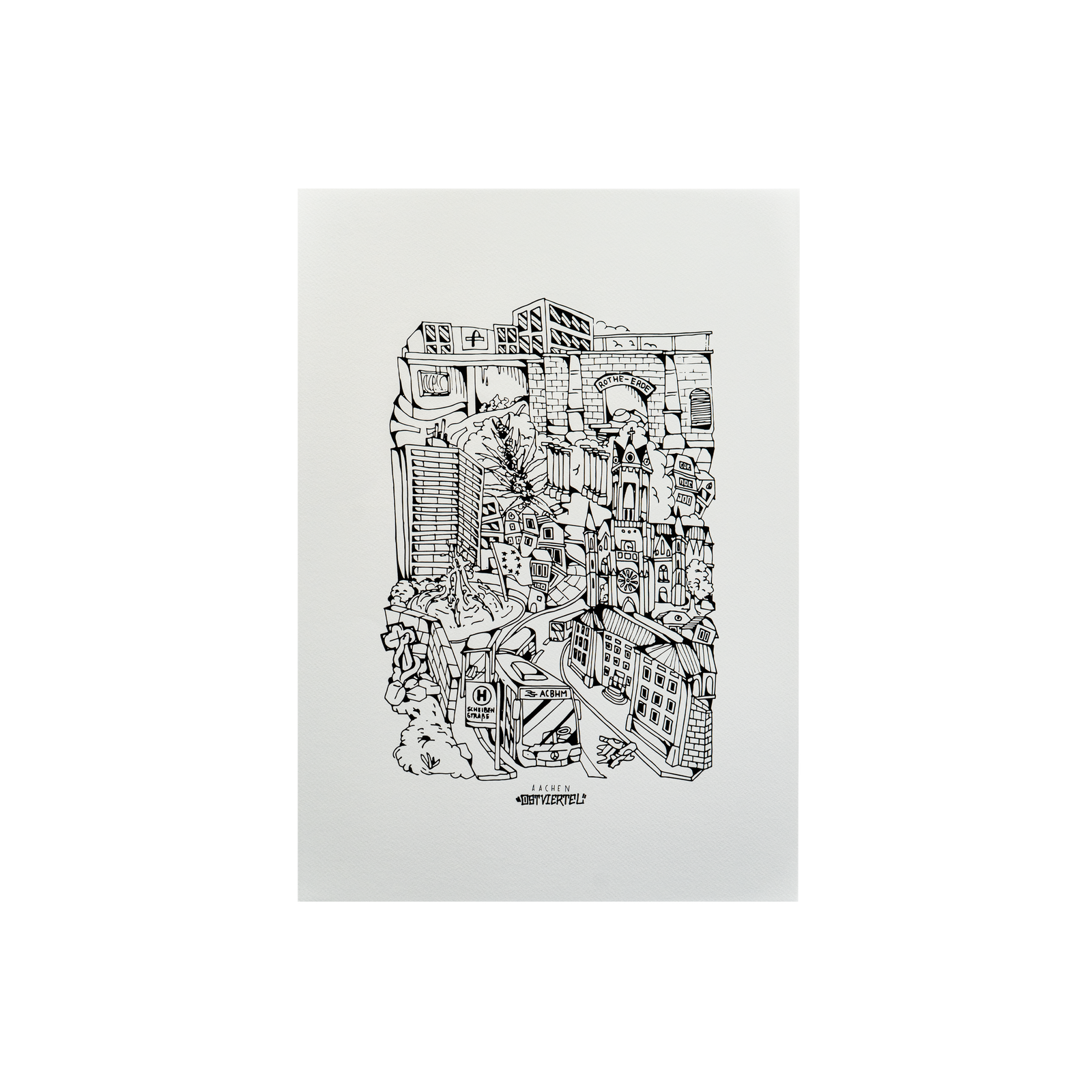 Viertel-Print: "Ostviertel"
